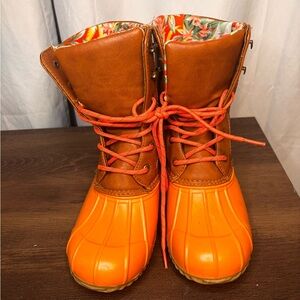 London Fog Wynter Duck Boots Size 7